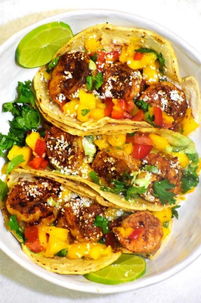 PUREÉ lahodné mango tacos