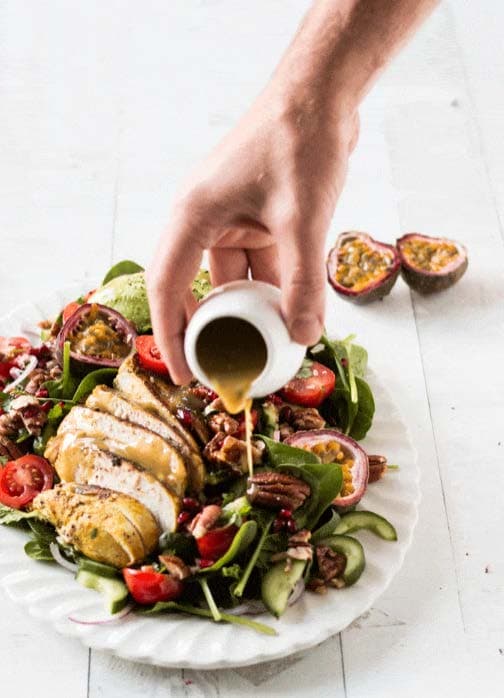 PUREÉ passion fruit dressing